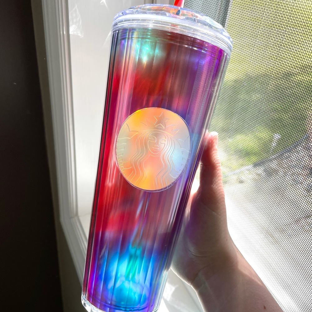 Starbucks Rainbow Kaleidoscope Tumbler